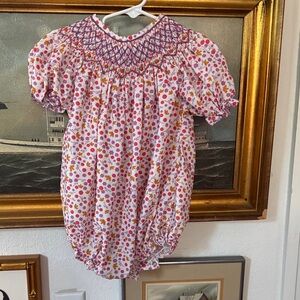 Smocked Fall Bubble